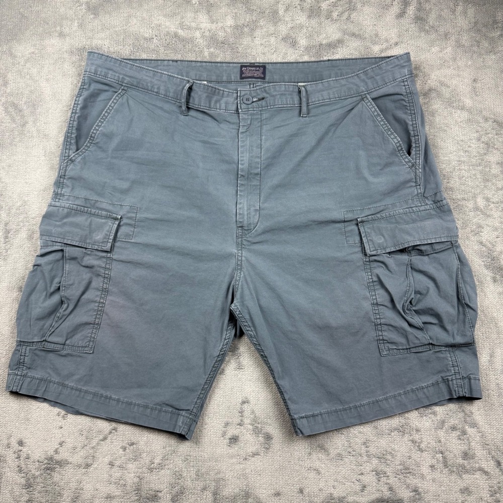 Levis Mens W44 Cargo Shorts Gray Blue Multi Pocket Casual Outdoor 23251-0239